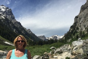 Lisa Hiking Cascade Canyon - author provided image