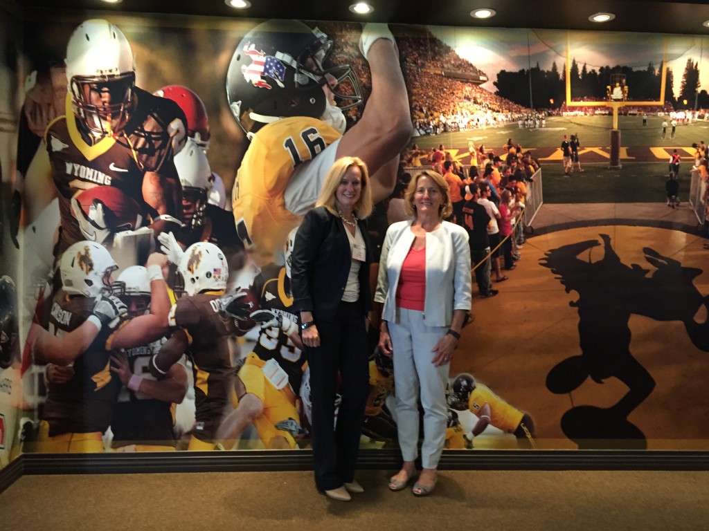 Connie and Lisa in Laramie, WY - author provided image