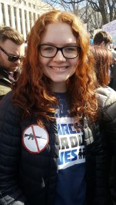 Katie at the March for Our Lives