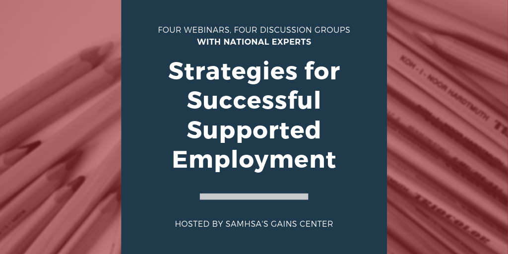 Strategies for Successful Supported Employment