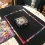 Puzzle sitting on a table