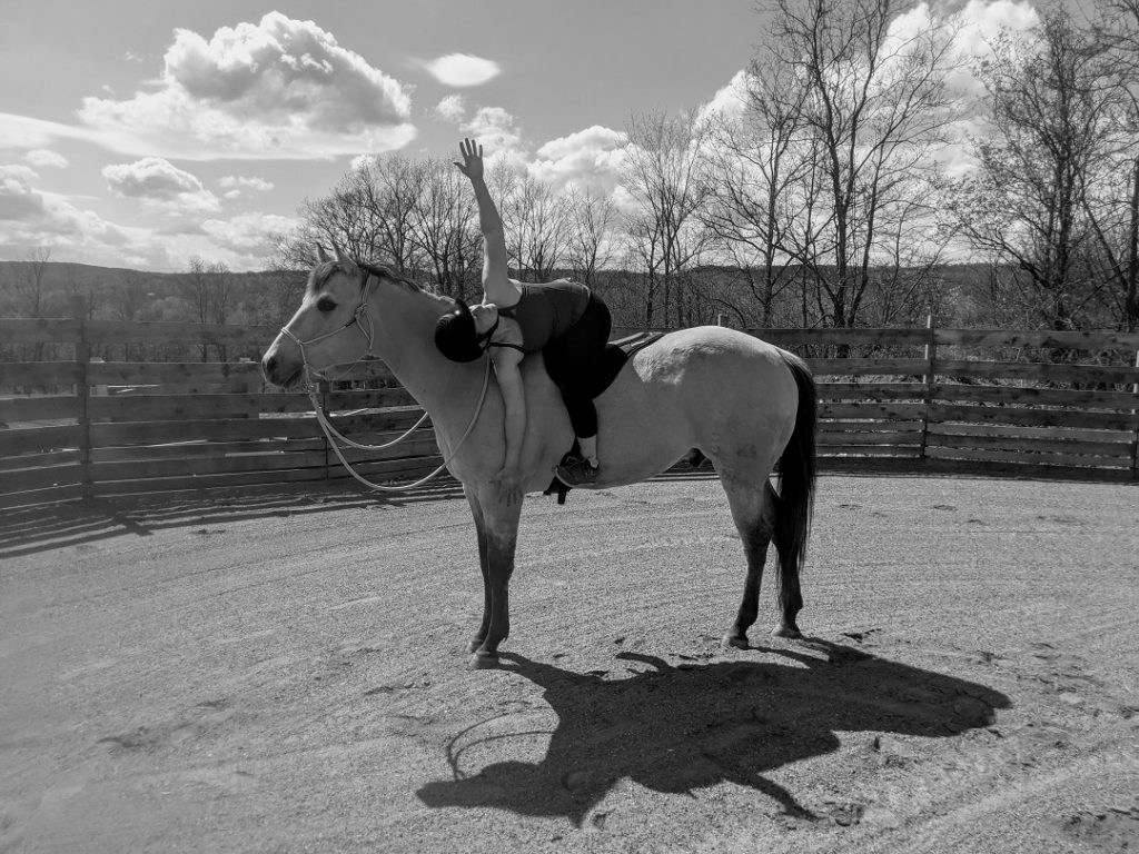 Heart opener on a horse