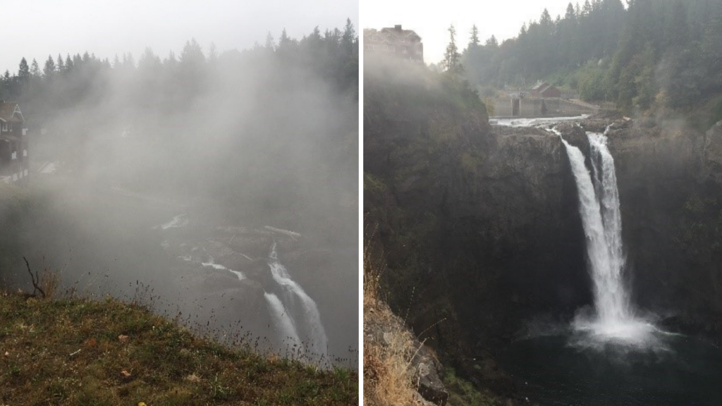 Snoqualmie Falls Collage