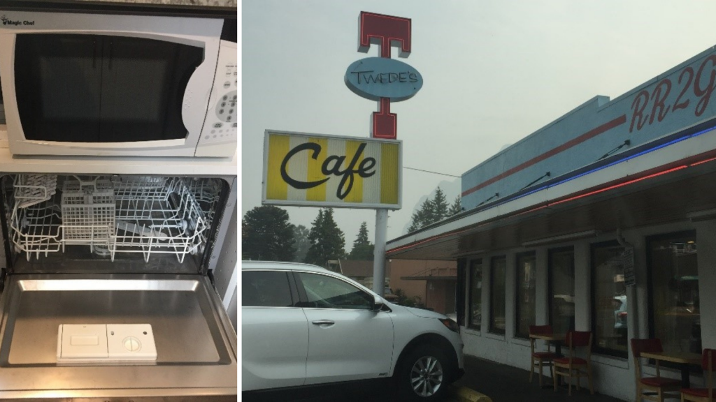 Tiny Dishwasher and Twede’s Café