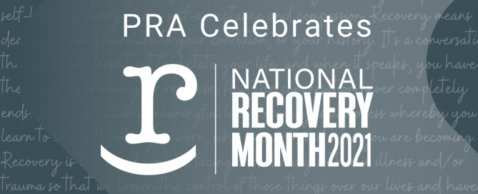 Celebrating National Recovery Month 2021