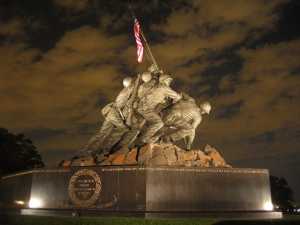 Photo credit: U.S. Department of Transportation | #63476: Iwo Jima at Night